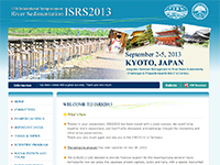 京都大学防災研究所流域災害研究センター
　ISRS12シンポジウム